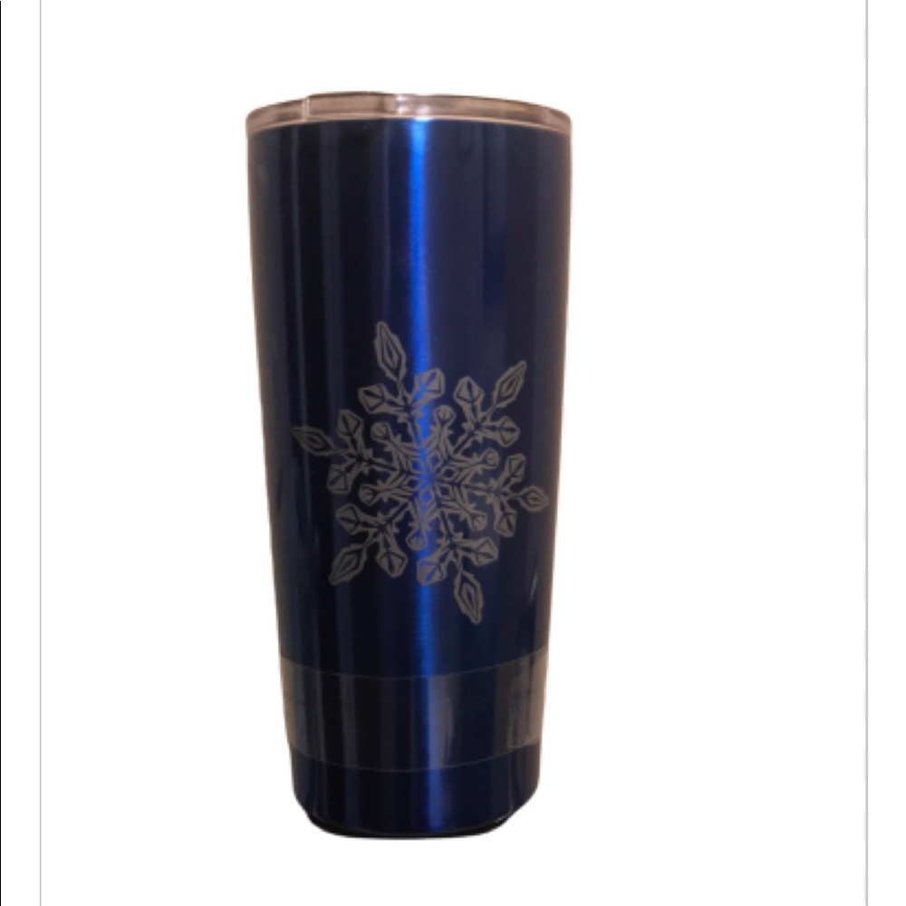 Stainless Steel Snowflake travel Tumbler